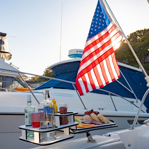 Square Double Stack Side Caddy-Table-T10-535-Magma Products